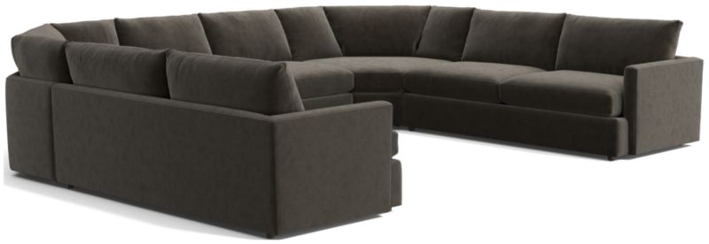 Lounge 5-Piece Wedge Sectional Sofa - image 0 of 13