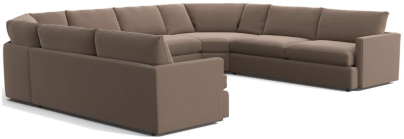 Lounge 5-Piece Wedge Sectional Sofa - image 0 of 13