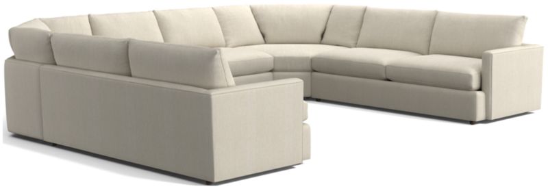 Lounge 5-Piece Wedge Sectional Sofa - image 0 of 12