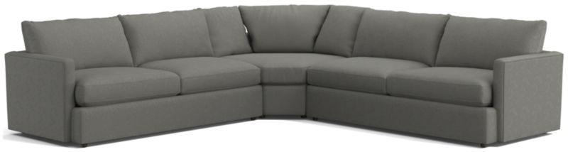 Lounge 3-Piece L-Shaped Sectional Sofa - image 0 of 12