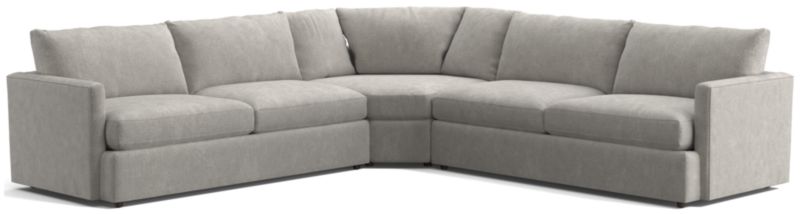 Lounge 3-Piece L-Shaped Sectional Sofa - image 0 of 12