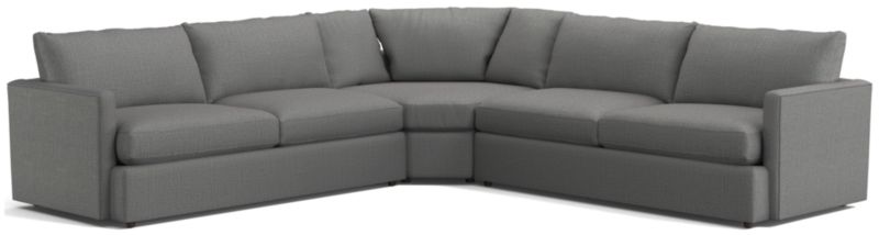 Lounge 3-Piece L-Shaped Sectional Sofa - image 0 of 12