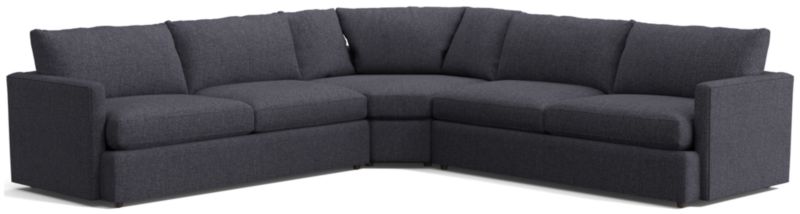 Lounge 3-Piece L-Shaped Sectional Sofa - image 0 of 13