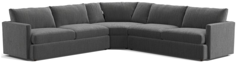 Lounge 3-Piece L-Shaped Sectional Sofa - image 0 of 12