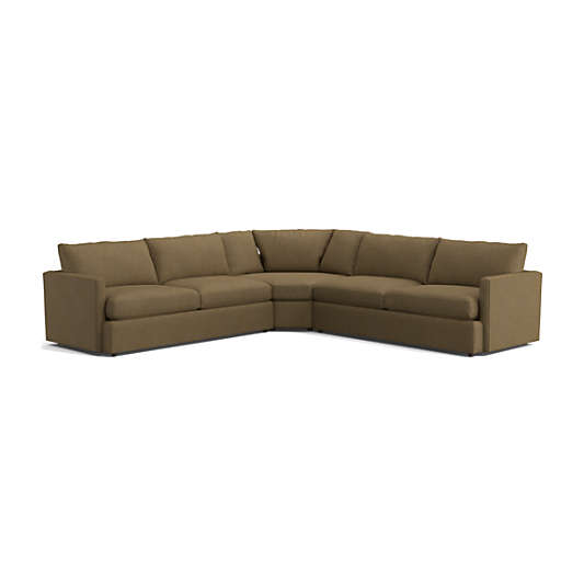 Lounge 3-Piece L-Shaped Sectional Sofa