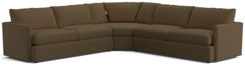 Lounge 3-Piece L-Shaped Sectional Sofa - image 0 of 12