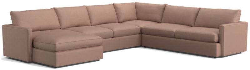 Lounge 4-Piece L-Shaped Sectional Sofa with Left-Arm Storage Chaise - image 0 of 17