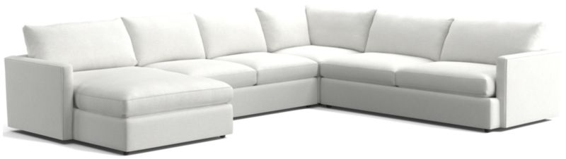 Lounge 4-Piece L-Shaped Sectional Sofa with Left-Arm Storage Chaise - image 0 of 13