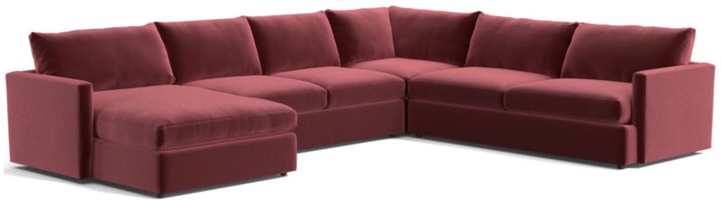 Lounge 4-Piece L-Shaped Sectional Sofa with Left-Arm Storage Chaise - image 0 of 14