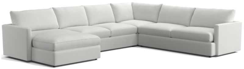 Lounge 4-Piece L-Shaped Sectional Sofa with Left-Arm Storage Chaise - image 0 of 14