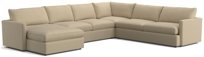 Lounge 4-Piece L-Shaped Sectional Sofa with Left-Arm Storage Chaise - image 0 of 14