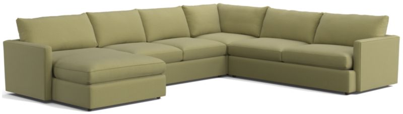 Lounge 4-Piece L-Shaped Sectional Sofa with Left-Arm Storage Chaise - image 0 of 14