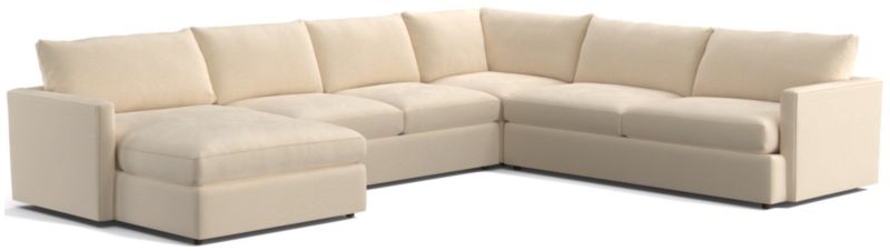 Lounge 4-Piece L-Shaped Sectional Sofa with Left-Arm Storage Chaise - image 0 of 17