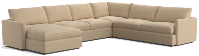 Lounge 4-Piece L-Shaped Sectional Sofa with Left-Arm Storage Chaise - image 0 of 14