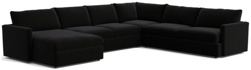 Lounge 4-Piece L-Shaped Sectional Sofa with Left-Arm Storage Chaise - image 0 of 18