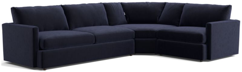 Lounge 3-Piece Wedge Sectional Sofa - image 0 of 14