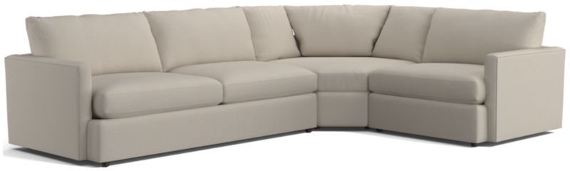 Lounge 3-Piece Wedge Sectional Sofa - image 0 of 14