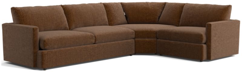 Lounge 3-Piece Wedge Sectional Sofa - image 0 of 13