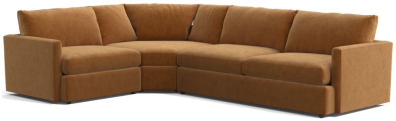 Lounge 3-Piece Wedge Sectional Sofa - image 0 of 17