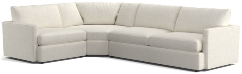 Lounge 3-Piece Wedge Sectional Sofa - image 0 of 13