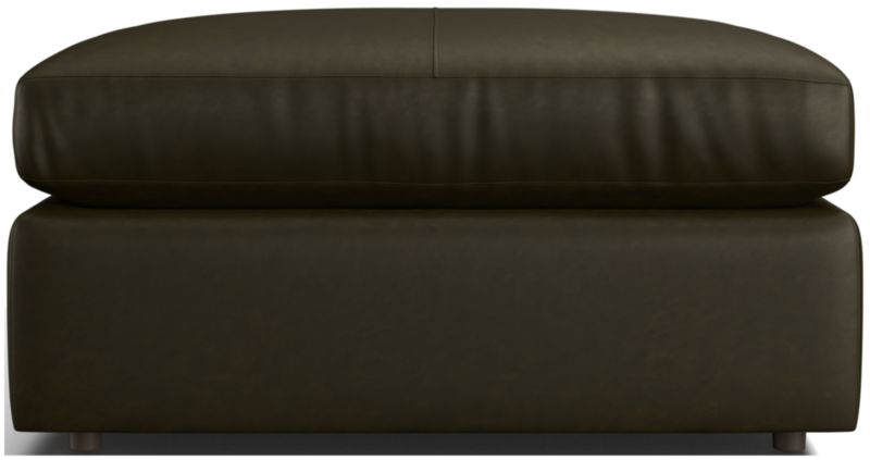 Lounge Leather 39" Square Cocktail Ottoman - image 0 of 2