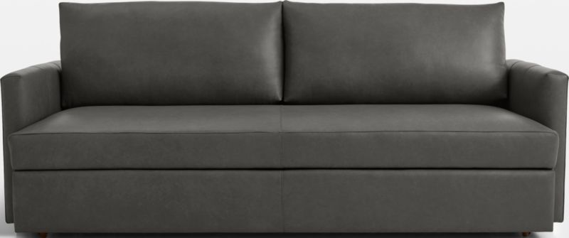 Lounge Leather Queen Trundle Sleeper - image 0 of 3