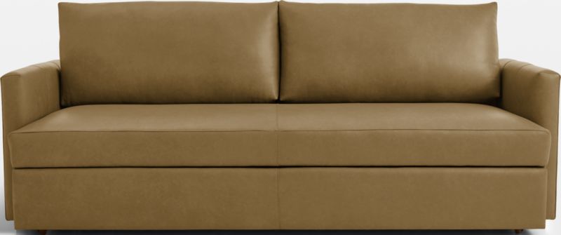 Lounge Leather Queen Trundle Sleeper - image 0 of 3