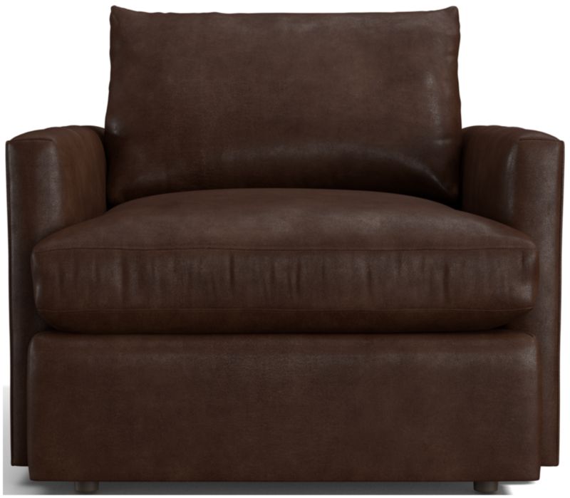 Lounge Leather Chair - image 0 of 2