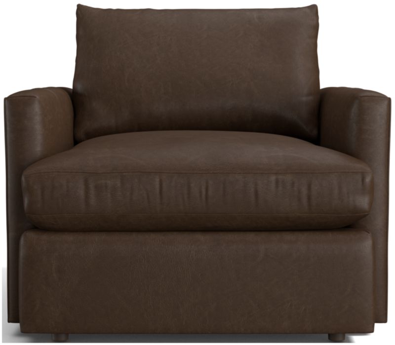 Lounge Leather Chair Crate & Barrel