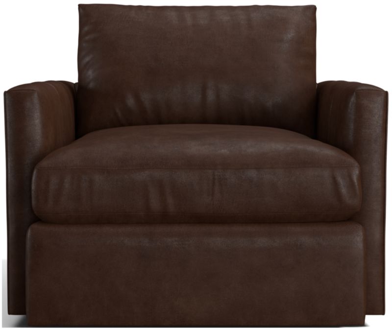 Lounge Leather Swivel Chair - image 0 of 7