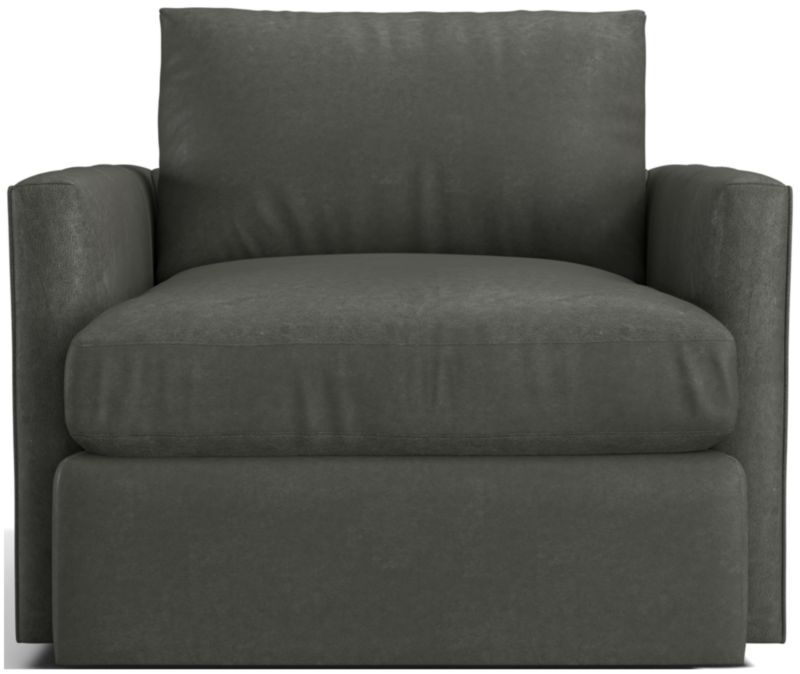 Lounge Leather Swivel Chair - image 0 of 8