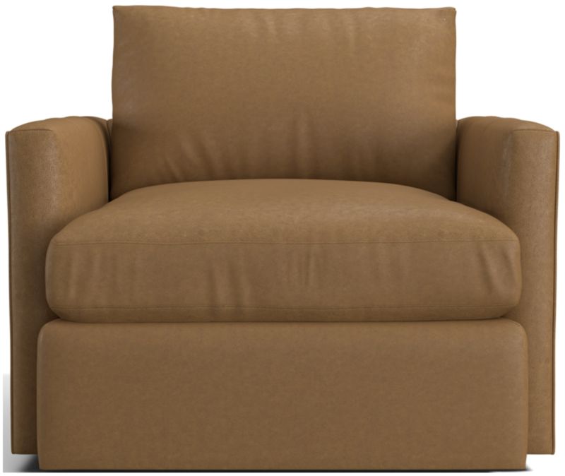 Lounge Leather Swivel Chair - image 0 of 8