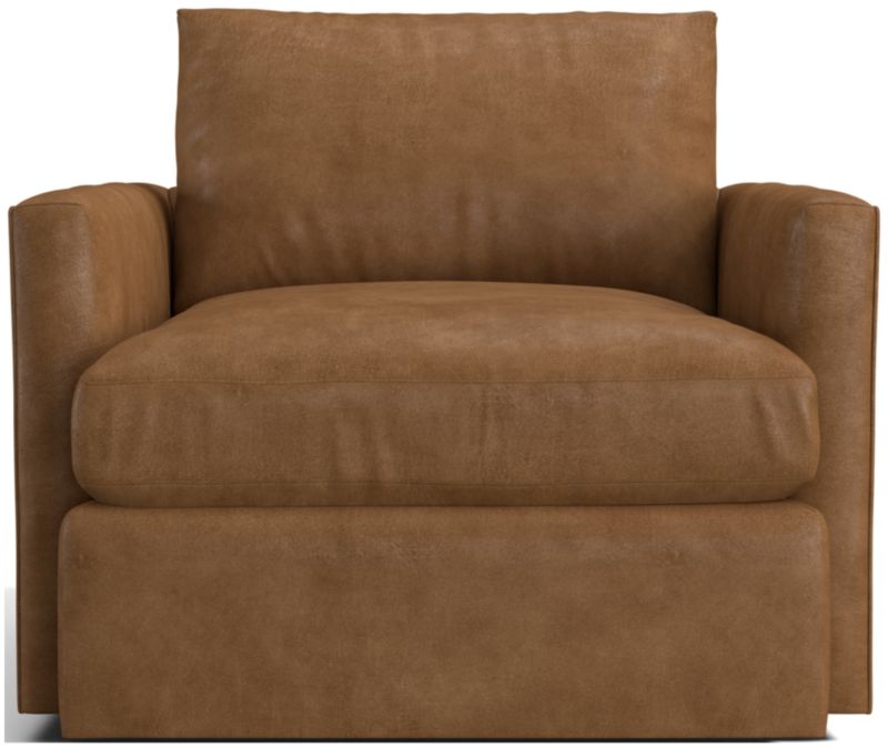 Lounge Leather Swivel Chair - image 0 of 7