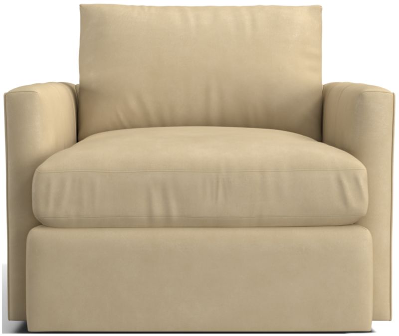 Lounge Leather Swivel Chair - image 0 of 7