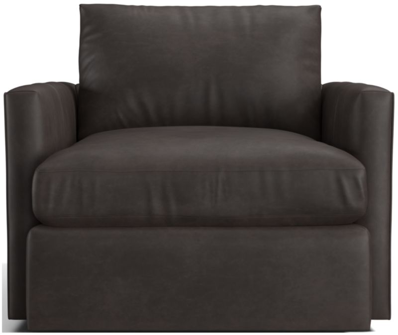 Lounge Leather Swivel Chair - image 0 of 7