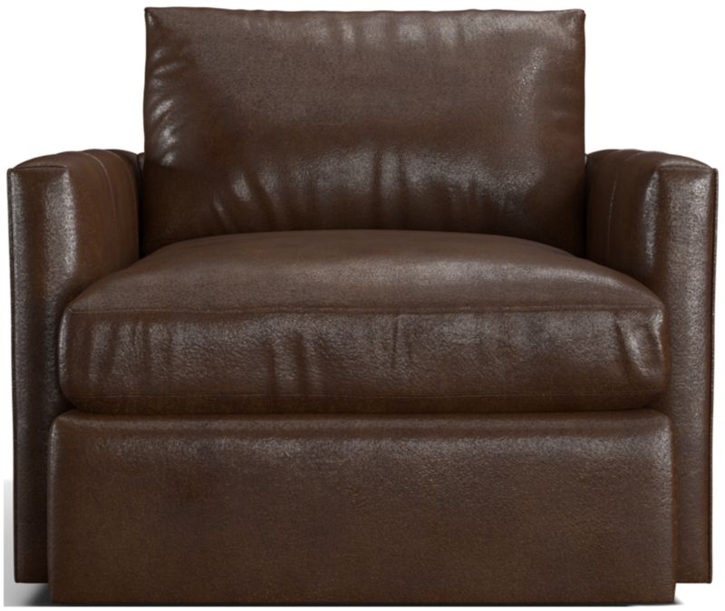 Lounge Leather Swivel Chair - image 0 of 7