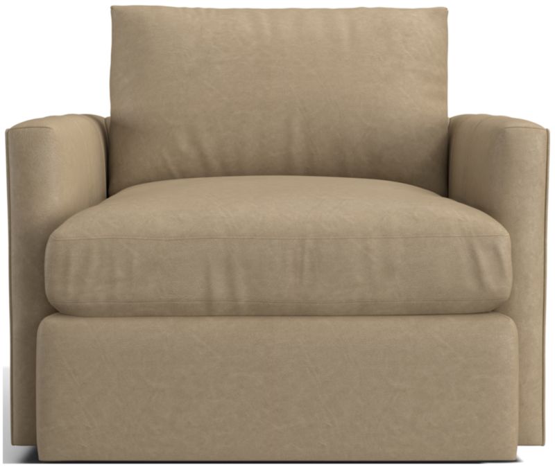 Lounge Leather Swivel Chair - image 0 of 7