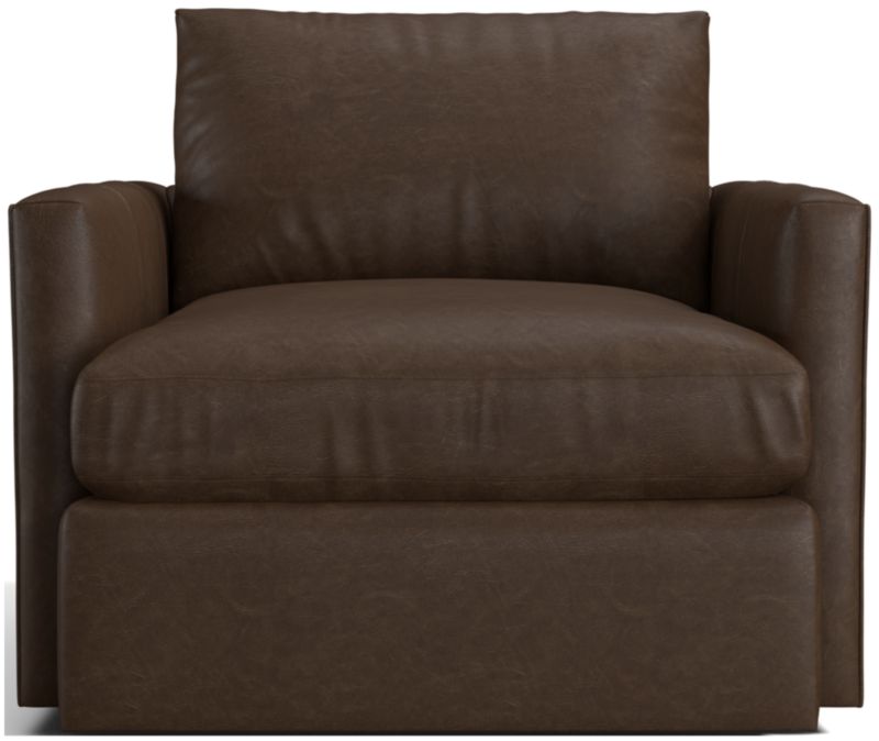 Lounge Leather Swivel Chair - image 0 of 7