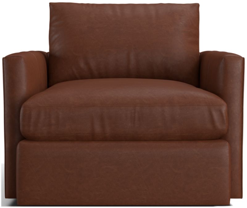 Lounge Leather Swivel Chair - image 0 of 7