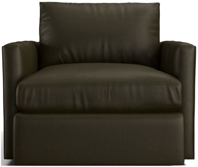 Lounge Leather Swivel Chair - image 0 of 7