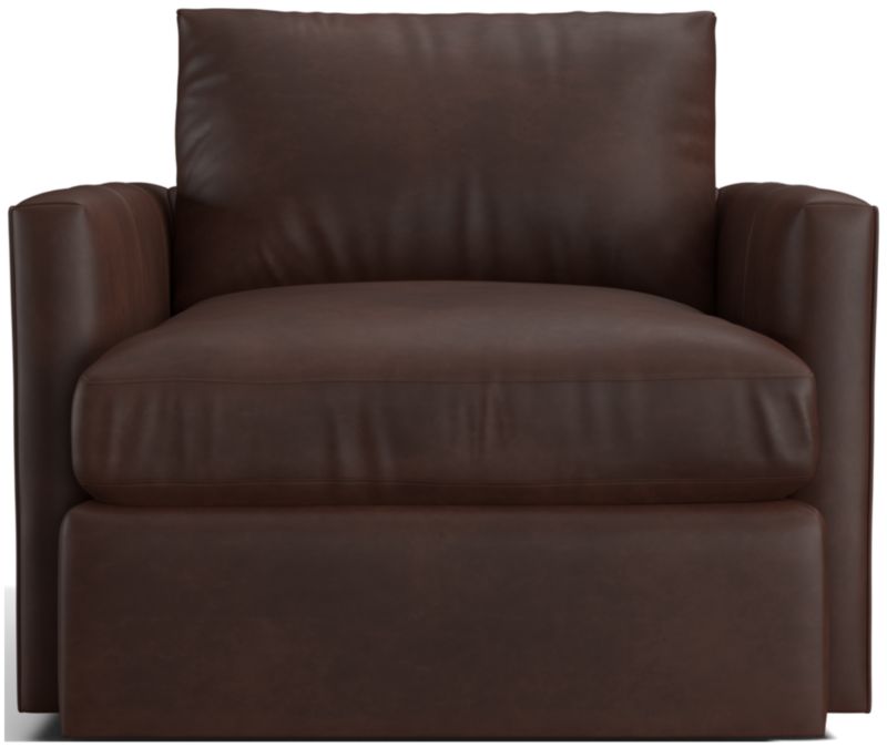 Lounge Leather Swivel Chair - image 0 of 7