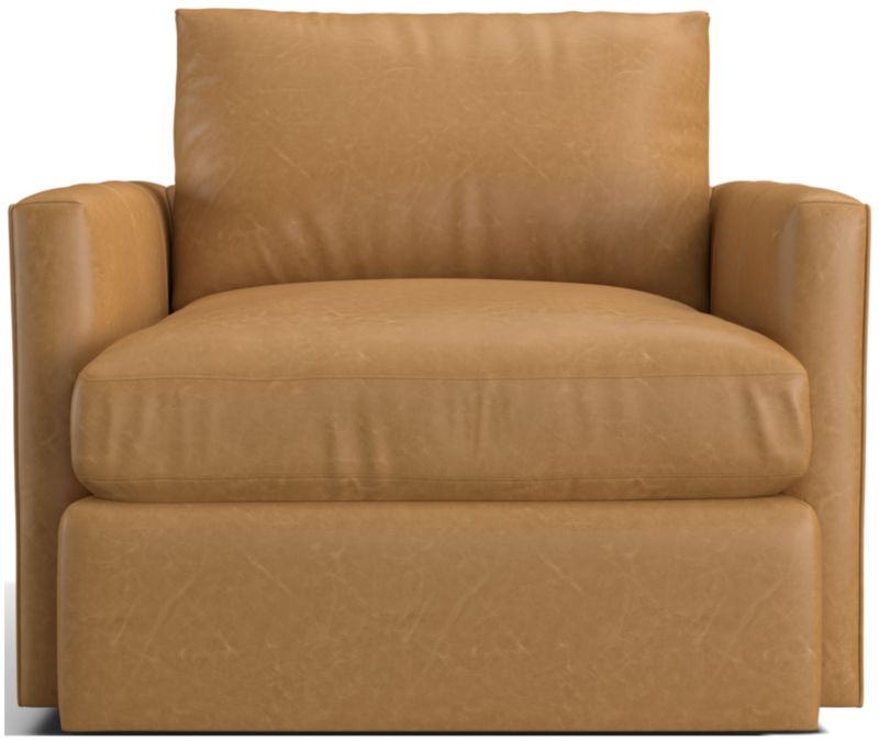 Lounge Leather Swivel Chair - image 0 of 7