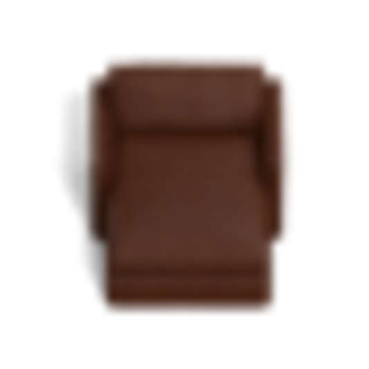 Lounge Leather 50" Chaise Lounge