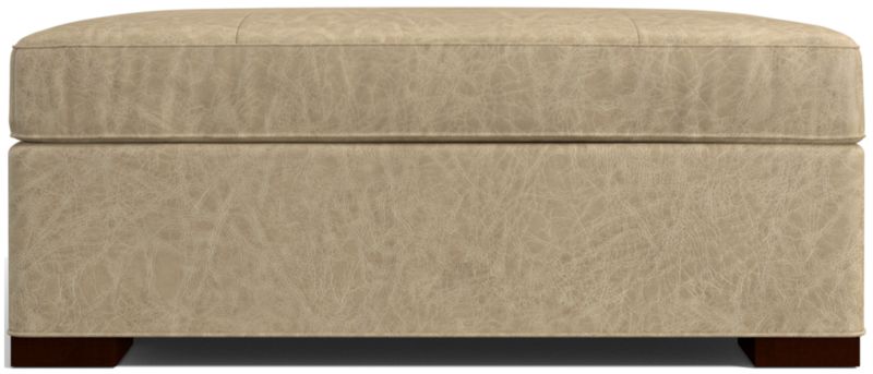 Axis Leather Storage Ottoman - image 0 of 5