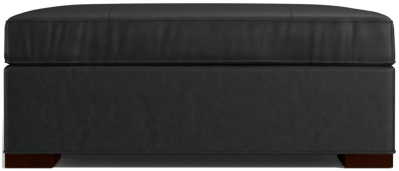 Axis Leather Storage Ottoman - image 0 of 5