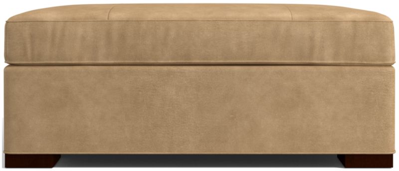 Axis Leather Storage Ottoman - image 0 of 5