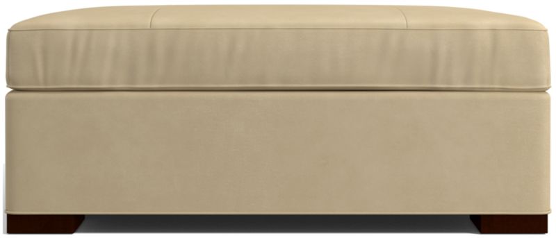 Axis Leather Storage Ottoman - image 0 of 5