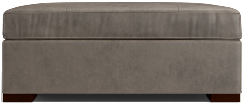 Axis Leather Storage Ottoman - image 0 of 5