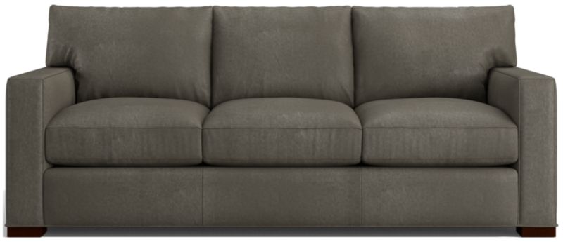 Axis Leather 3-Seat Queen Sleeper Sofa - image 0 of 6