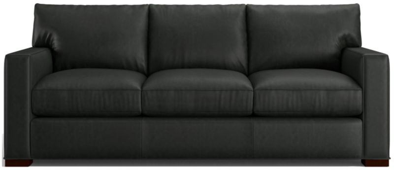 Axis Leather 3-Seat Queen Sleeper Sofa - image 0 of 6